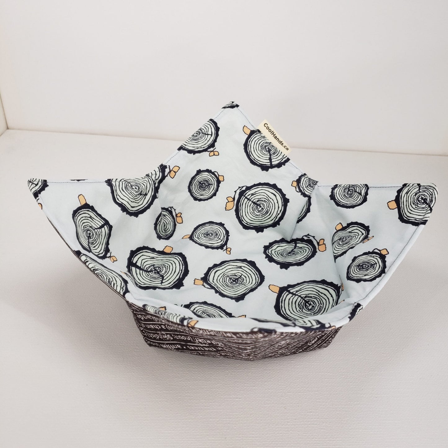 100% Cotton Microwavable Bowl Cozy - Forrest Stump-4