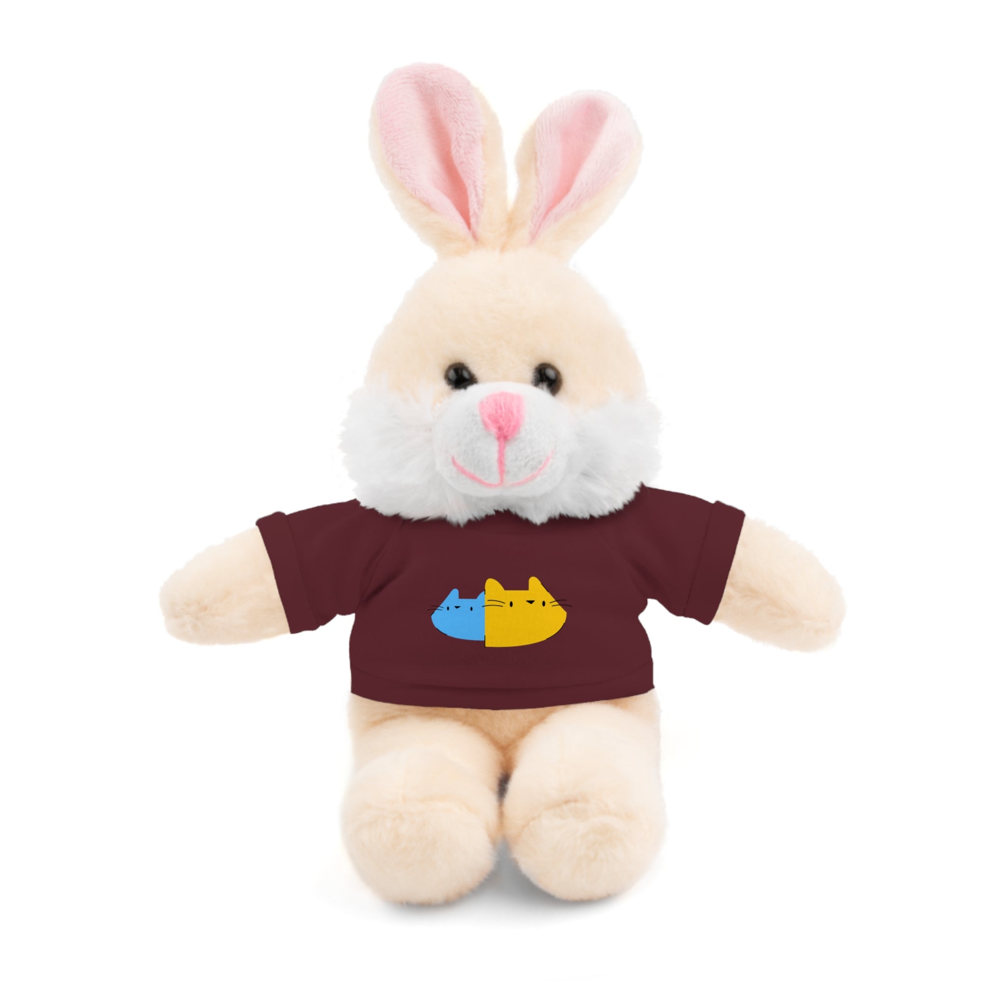 Cute Stuffed Animal with Personalized Tee - Perfect Gift for Kids!
