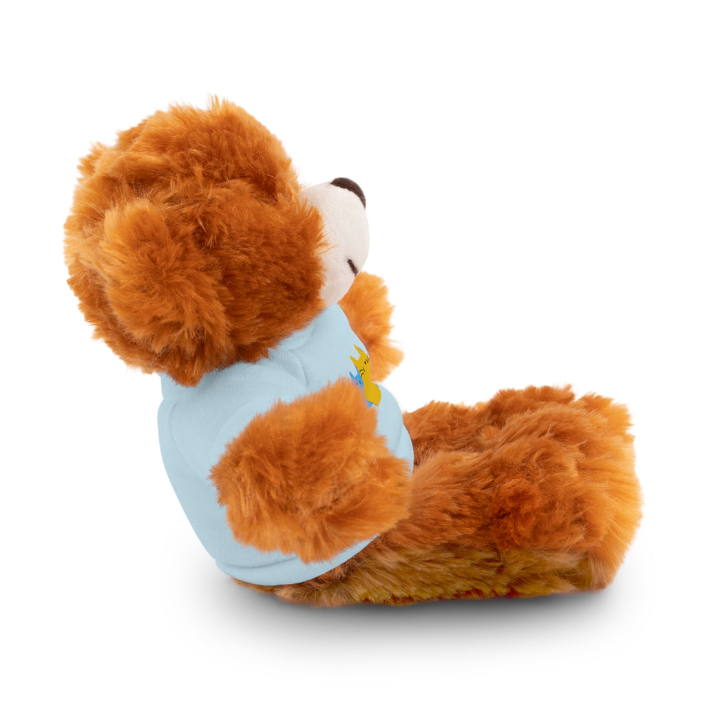Cute Stuffed Animal with Personalized Tee - Perfect Gift for Kids!