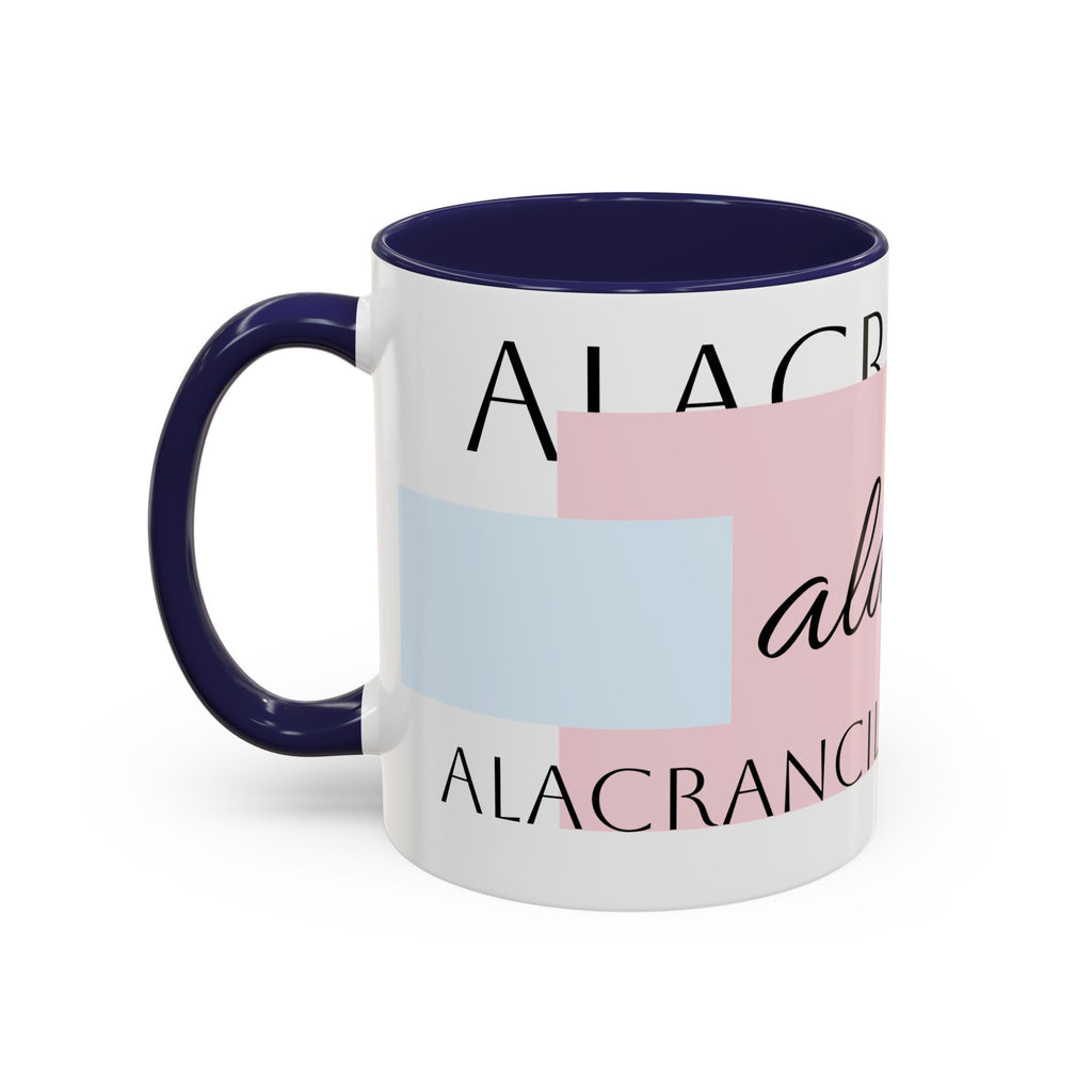 Tasse à café Accent Élégante Alacrancillo - Design Chic pour l'Inspiration Quotidienne