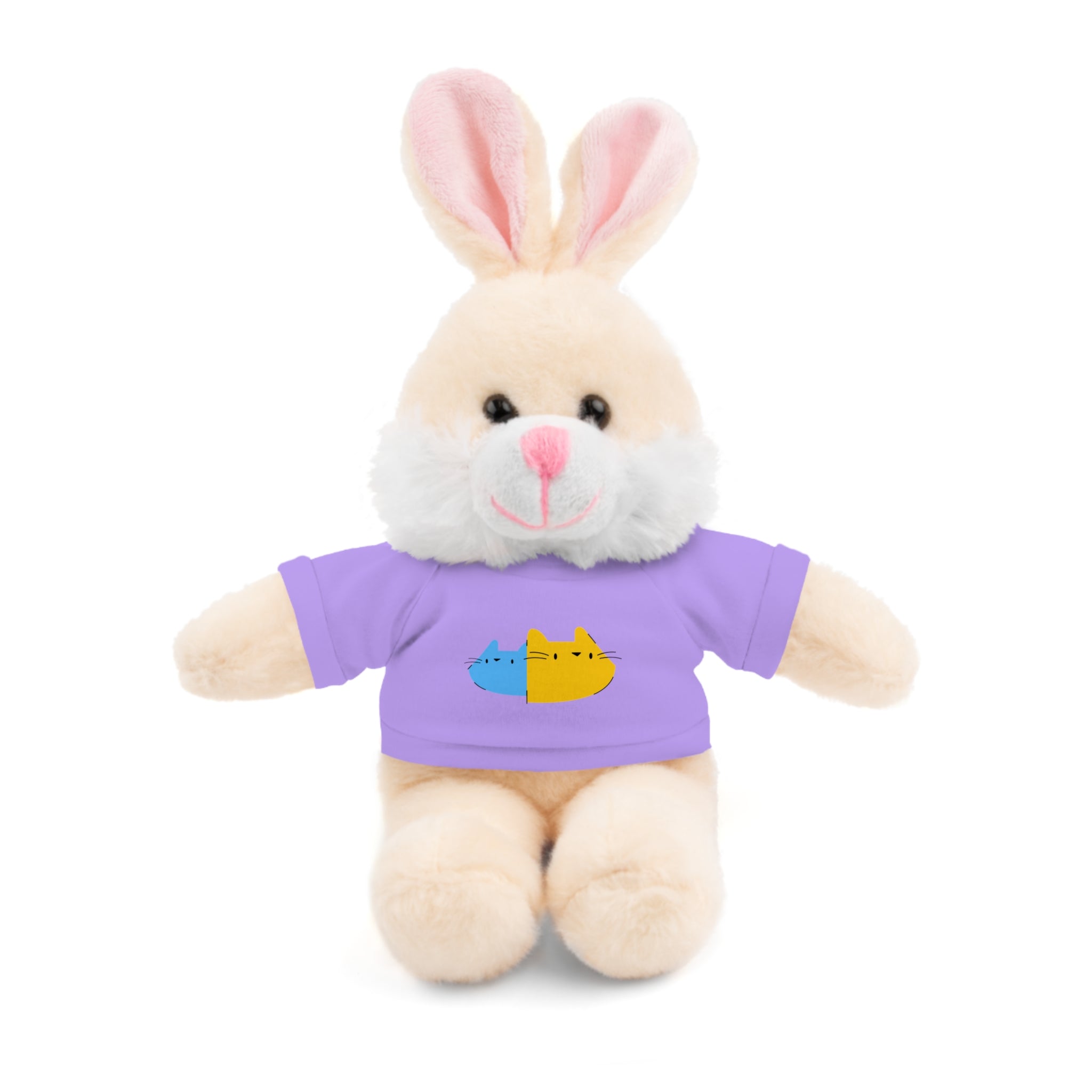 Cute Stuffed Animal with Personalized Tee - Perfect Gift for Kids!