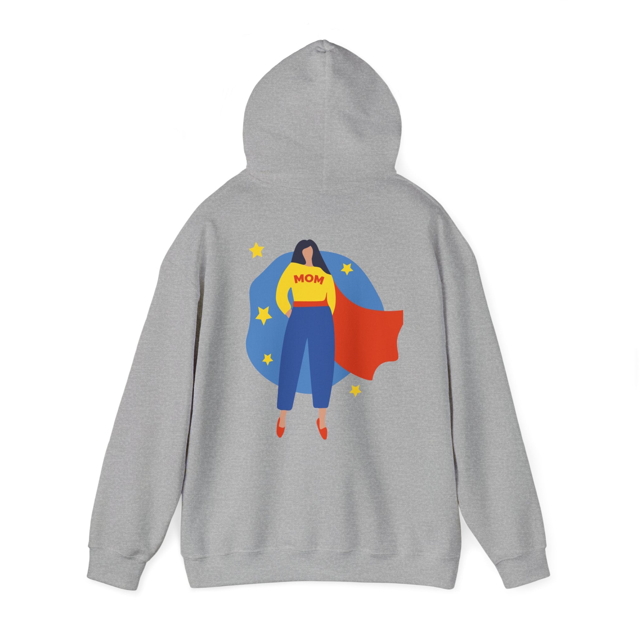 Super Mom Hooded Sweatshirt – Cozy & Stylish Gift for Moms