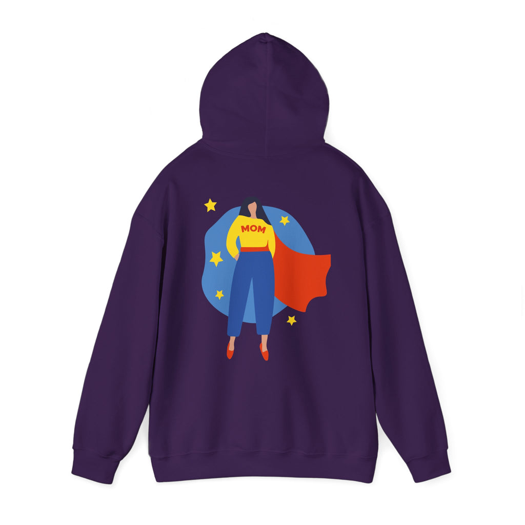 Super Mom Hooded Sweatshirt – Cozy & Stylish Gift for Moms