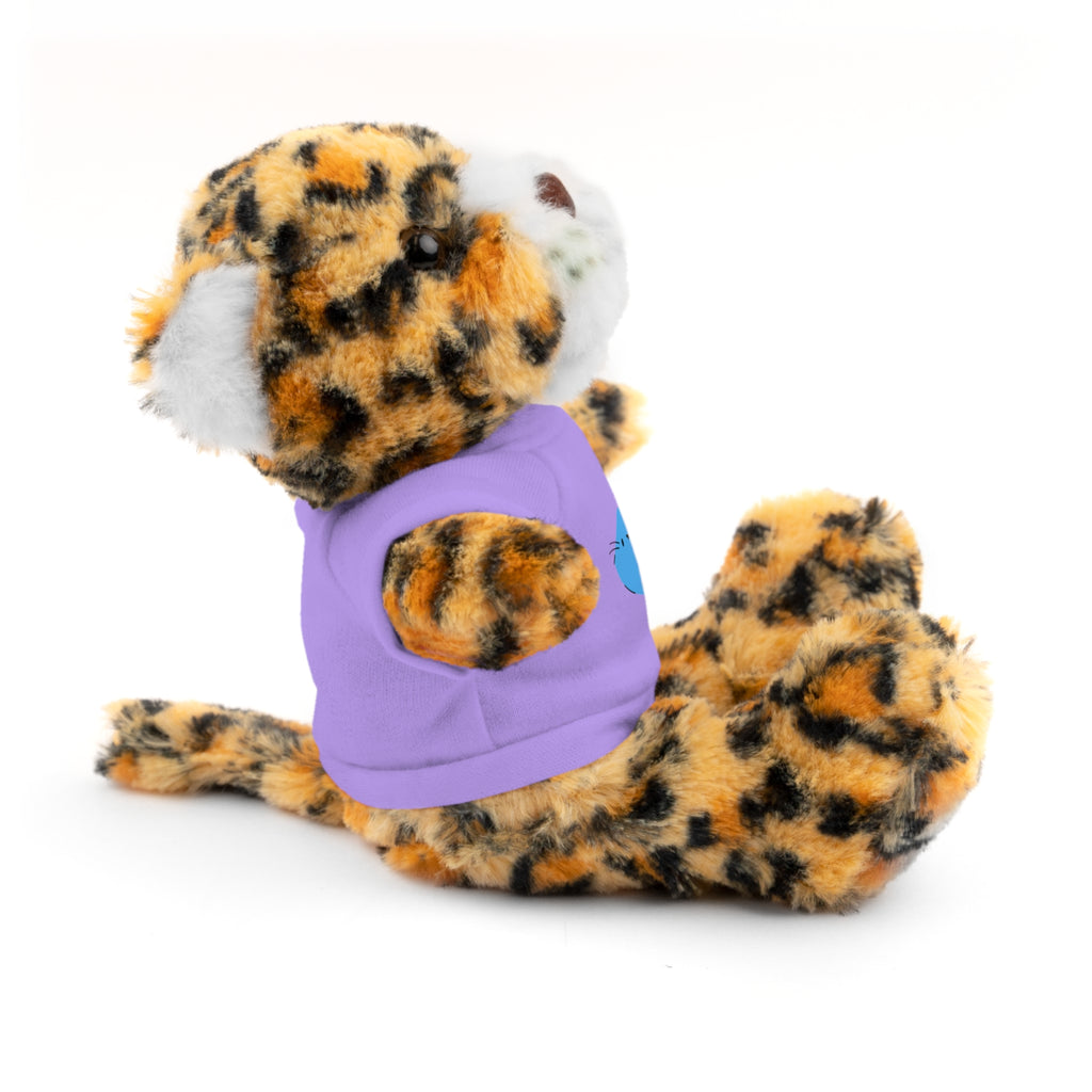Cute Stuffed Animal with Personalized Tee - Perfect Gift for Kids!