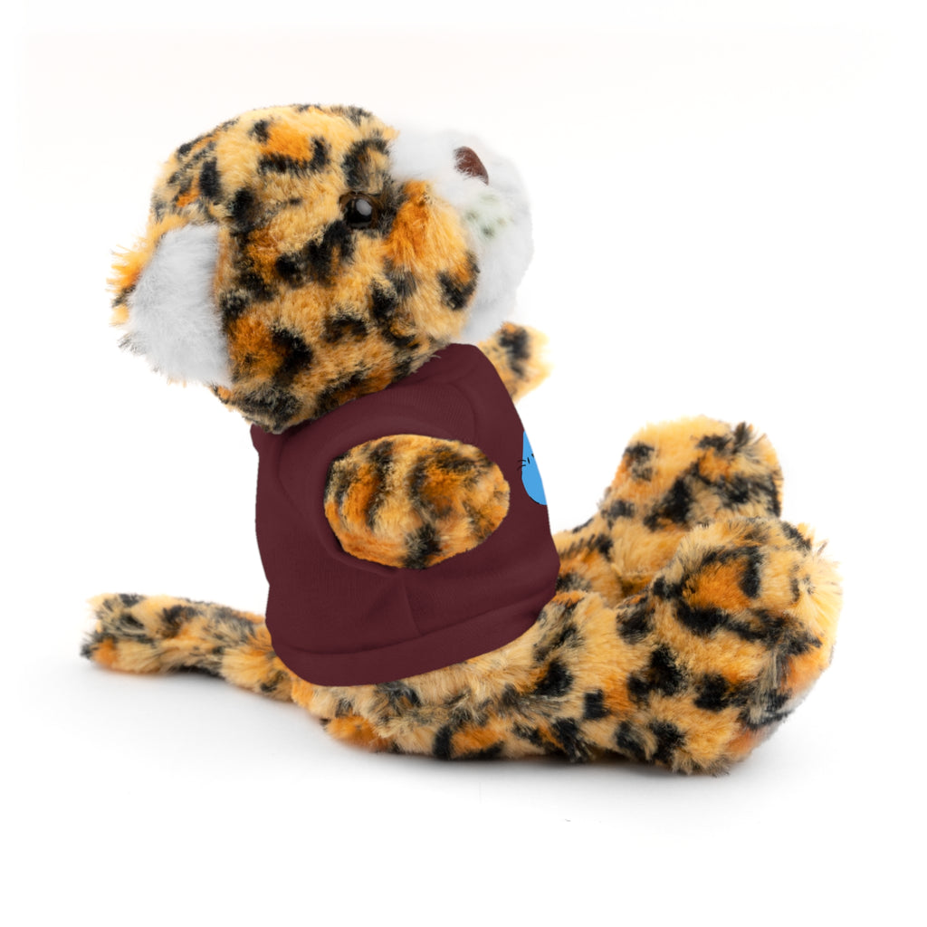 Cute Stuffed Animal with Personalized Tee - Perfect Gift for Kids!