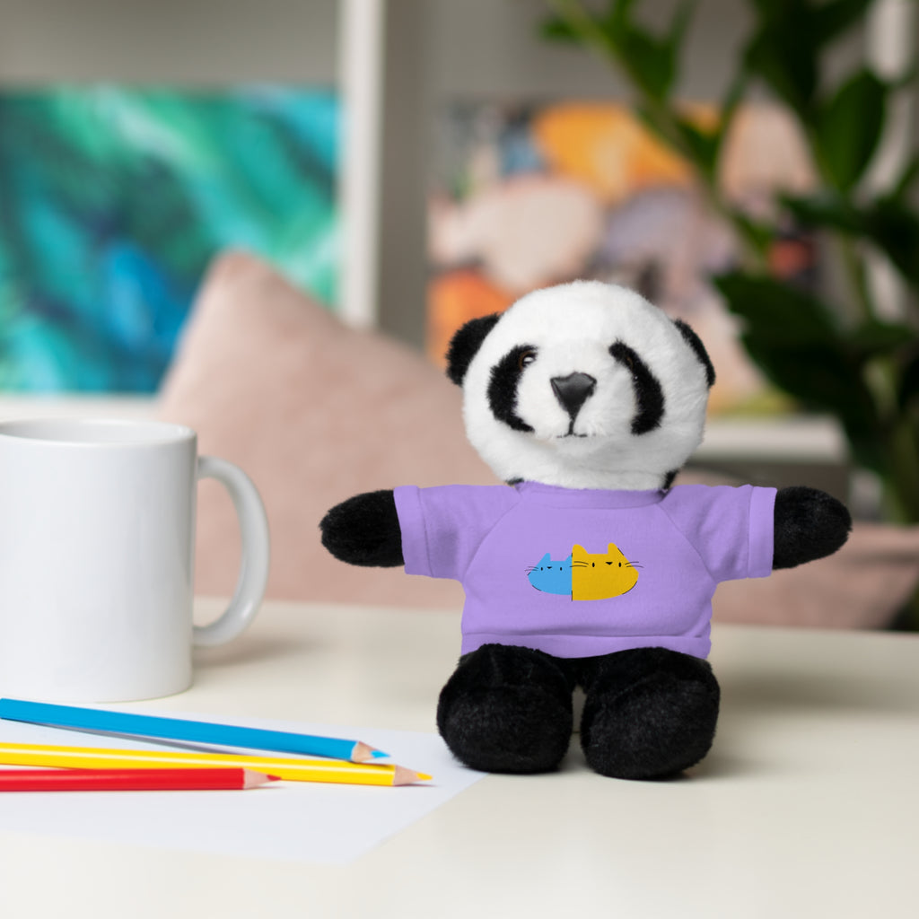 Cute Stuffed Animal with Personalized Tee - Perfect Gift for Kids!