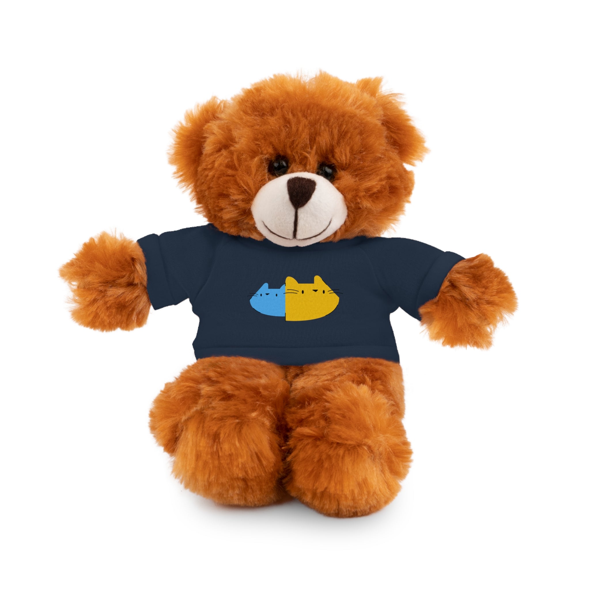 Cute Stuffed Animal with Personalized Tee - Perfect Gift for Kids!