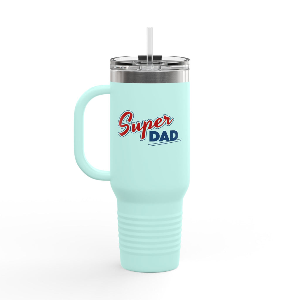 Super Dad Insulated Travel Mug - 40oz, Perfect for Dad's Daily Adventures