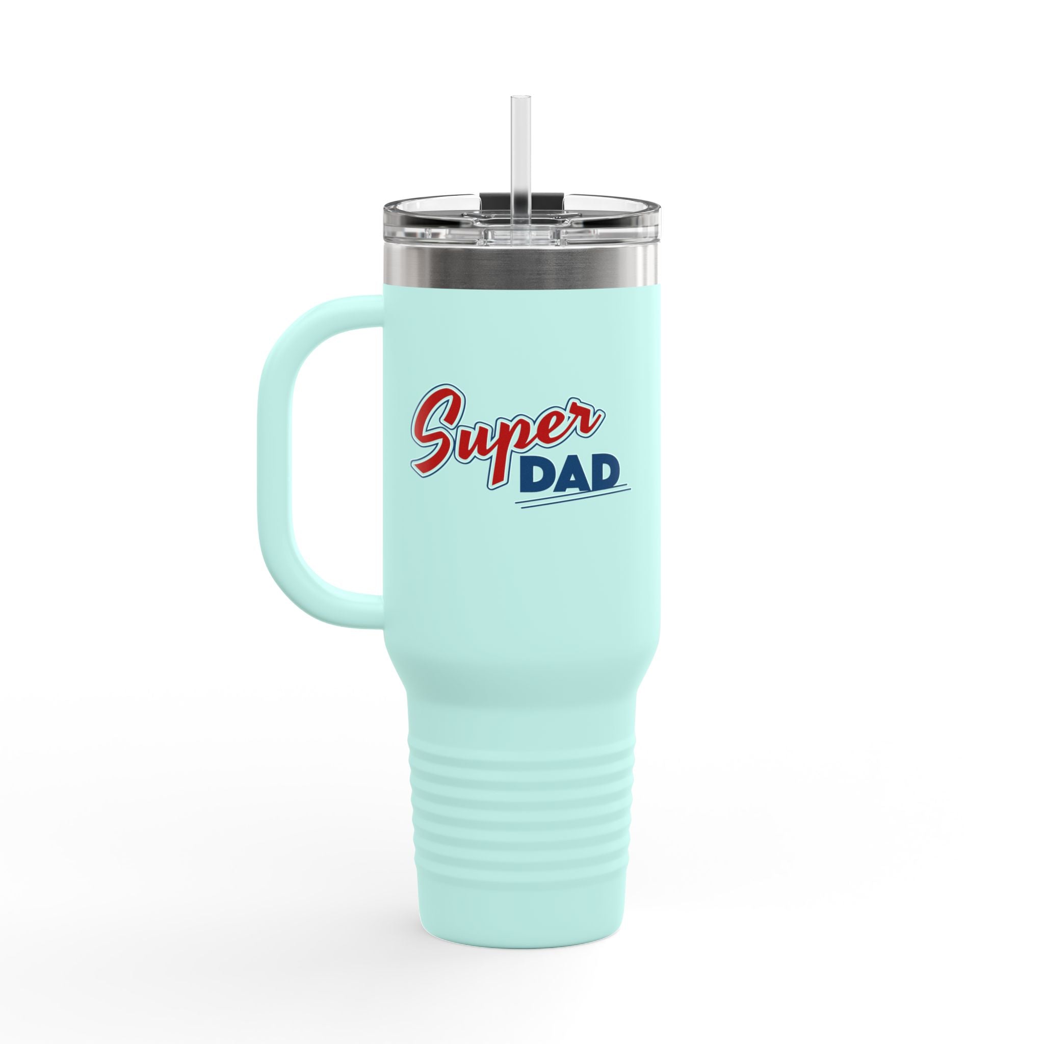 Super Dad Insulated Travel Mug - 40oz, Perfect for Dad's Daily Adventures