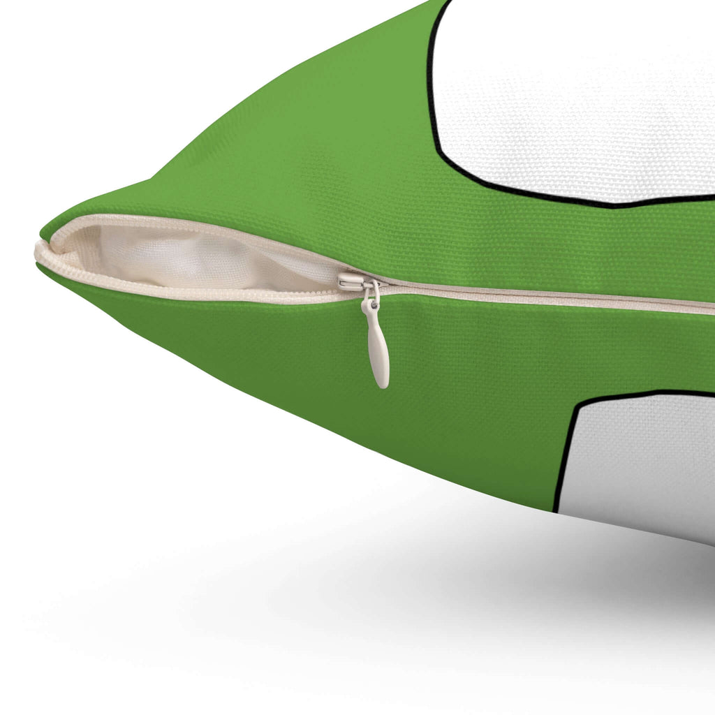 Süßes Katzenkissen im Pflanzenquadrat - Gemütliches Wohndekor für Katzenliebhaber