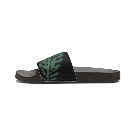 Youth Cartoon Dinosaur Sandals - Fun Removable Strap Slides for Summer