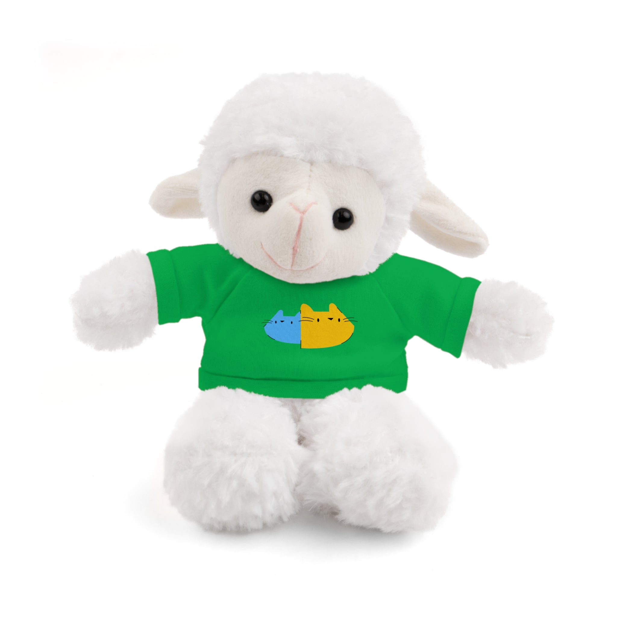 Cute Stuffed Animal with Personalized Tee - Perfect Gift for Kids!