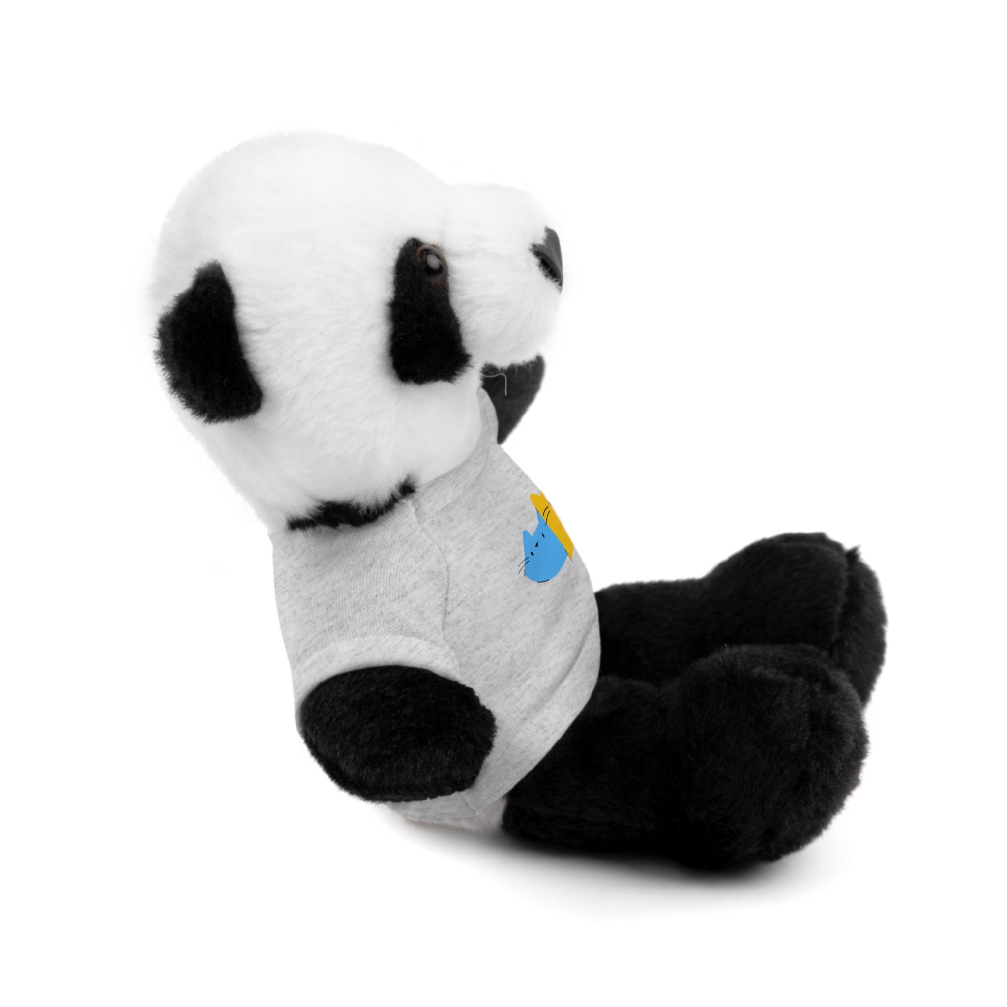 Cute Stuffed Animal with Personalized Tee - Perfect Gift for Kids!