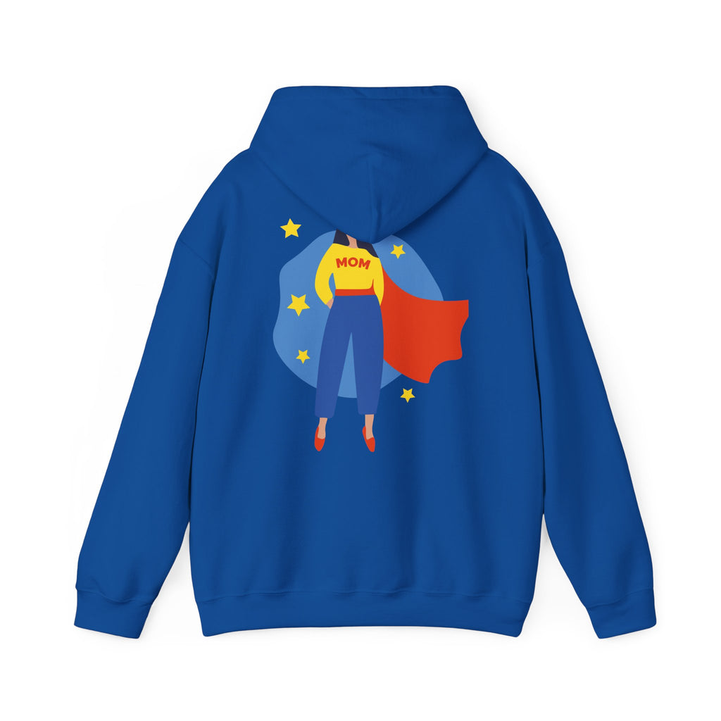 Super Mom Hooded Sweatshirt – Cozy & Stylish Gift for Moms