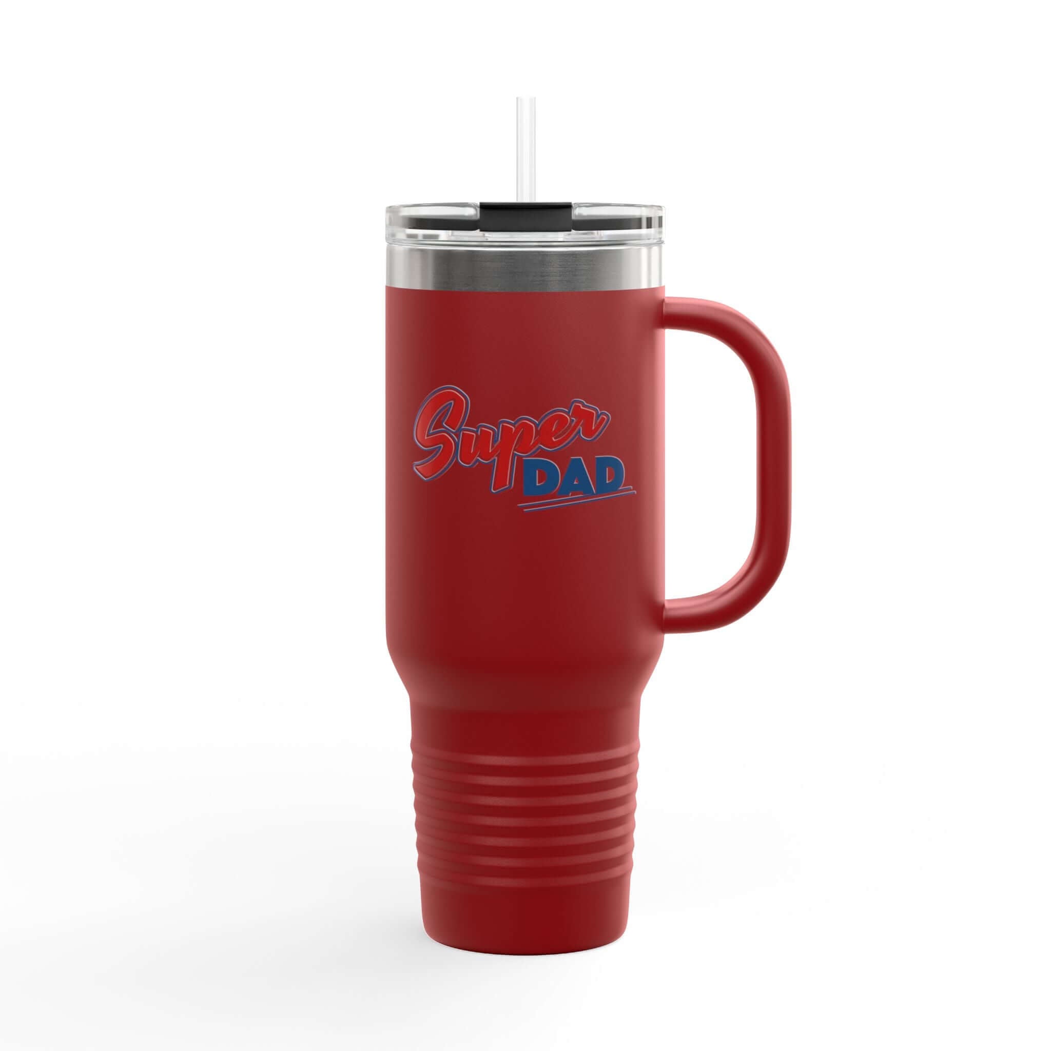 Super Dad Insulated Travel Mug - 40oz, Perfect for Dad's Daily Adventures