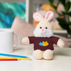 Cute Stuffed Animal with Personalized Tee - Perfect Gift for Kids!