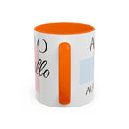 Tasse à café Accent Élégante Alacrancillo - Design Chic pour l'Inspiration Quotidienne