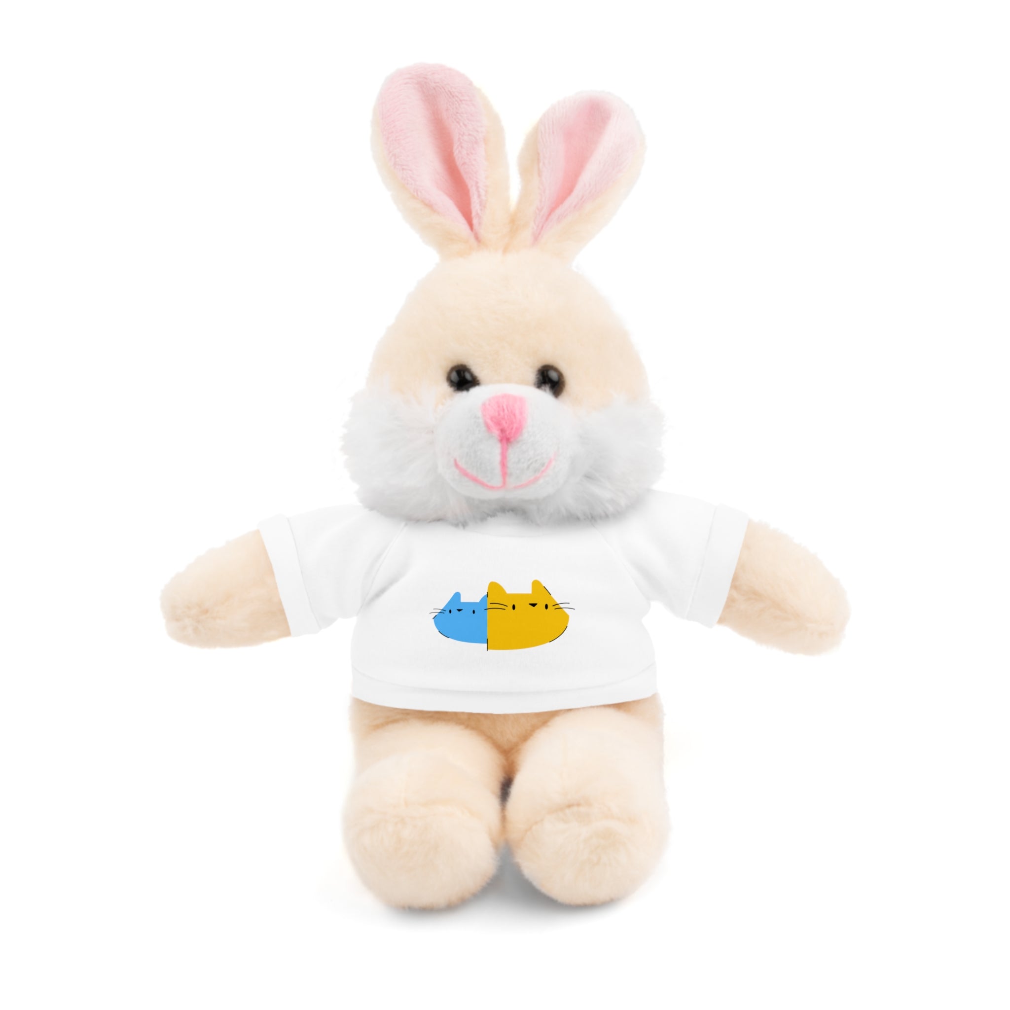 Cute Stuffed Animal with Personalized Tee - Perfect Gift for Kids!