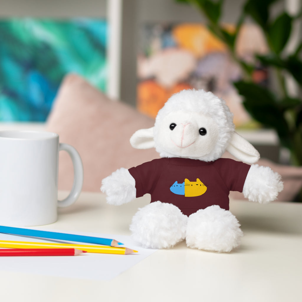 Cute Stuffed Animal with Personalized Tee - Perfect Gift for Kids!