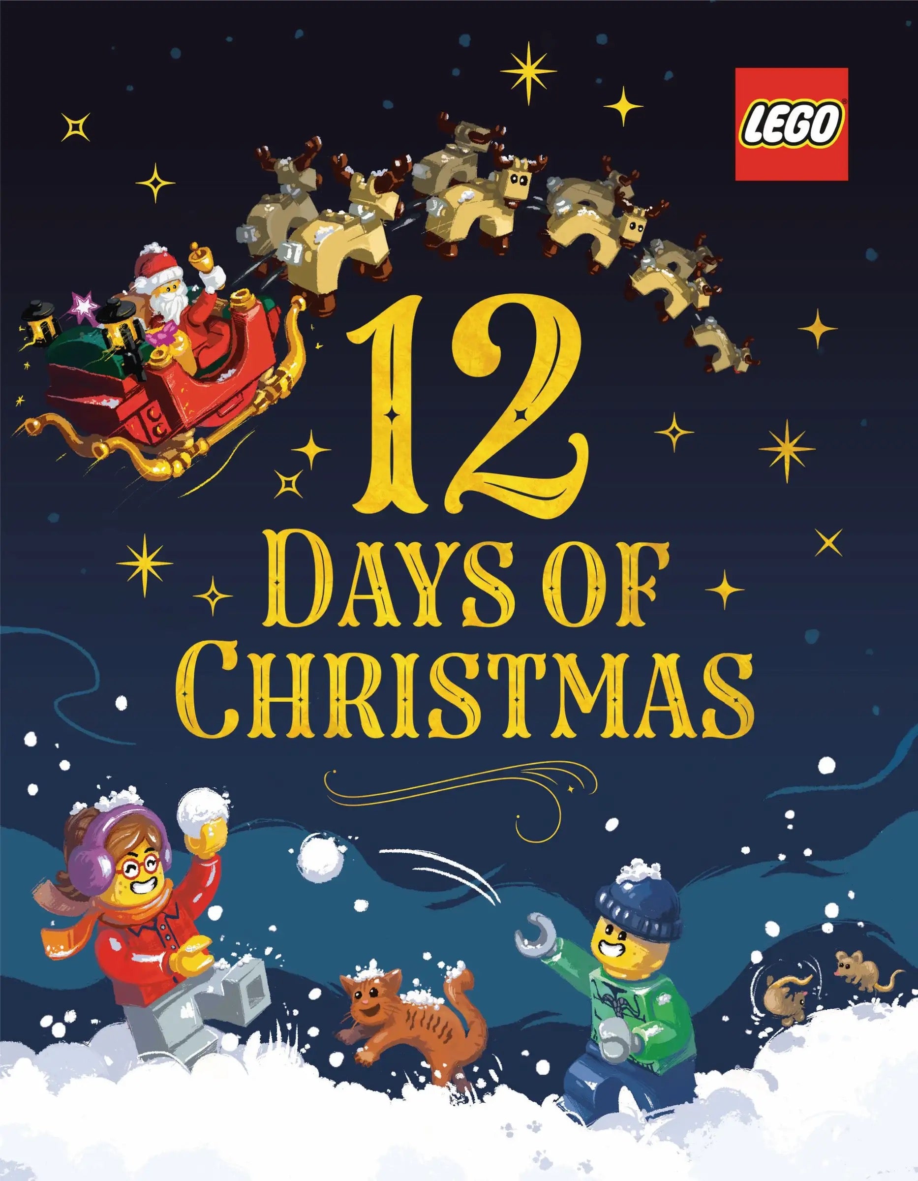 LEGO 12 Days of Christmas Book