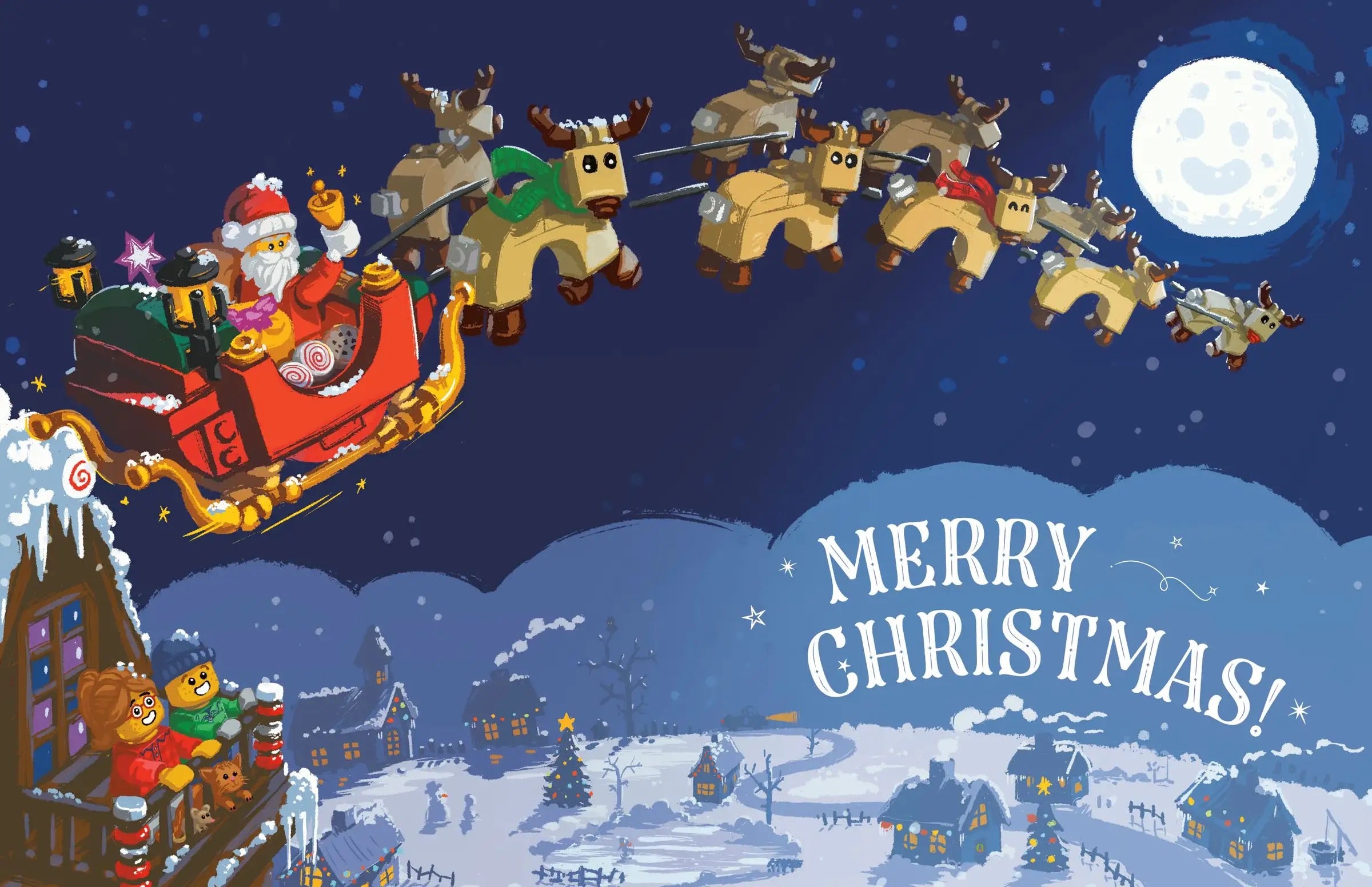 LEGO 12 Days of Christmas Book