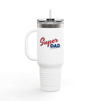 Super Dad Insulated Travel Mug - 40oz, Perfect for Dad's Daily Adventures