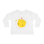 T-shirt à manches longues d'aventurier pour tout-petits - Graphisme de patate mignonne pour enfants.