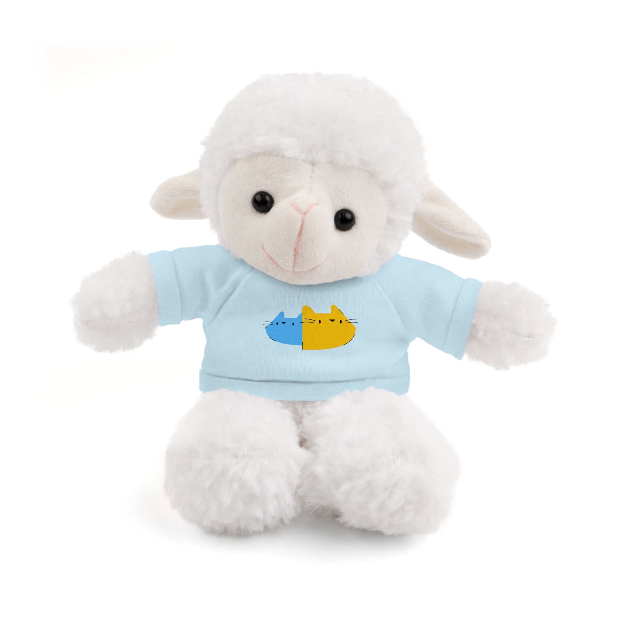 Cute Stuffed Animal with Personalized Tee - Perfect Gift for Kids!