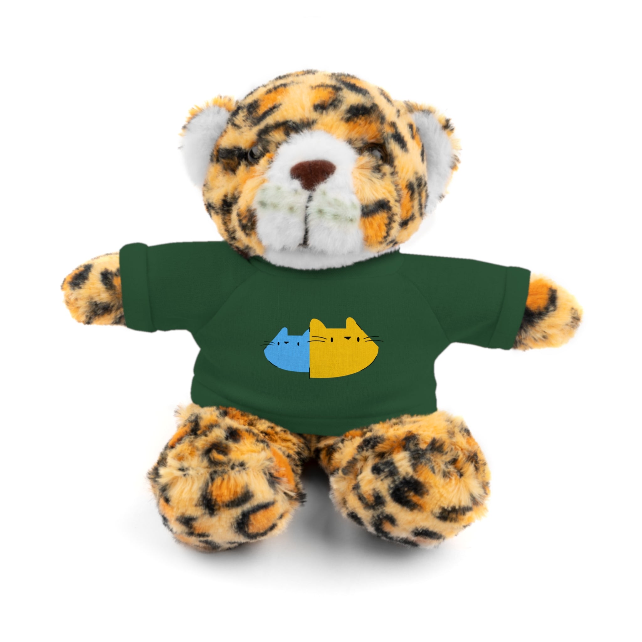 Cute Stuffed Animal with Personalized Tee - Perfect Gift for Kids!