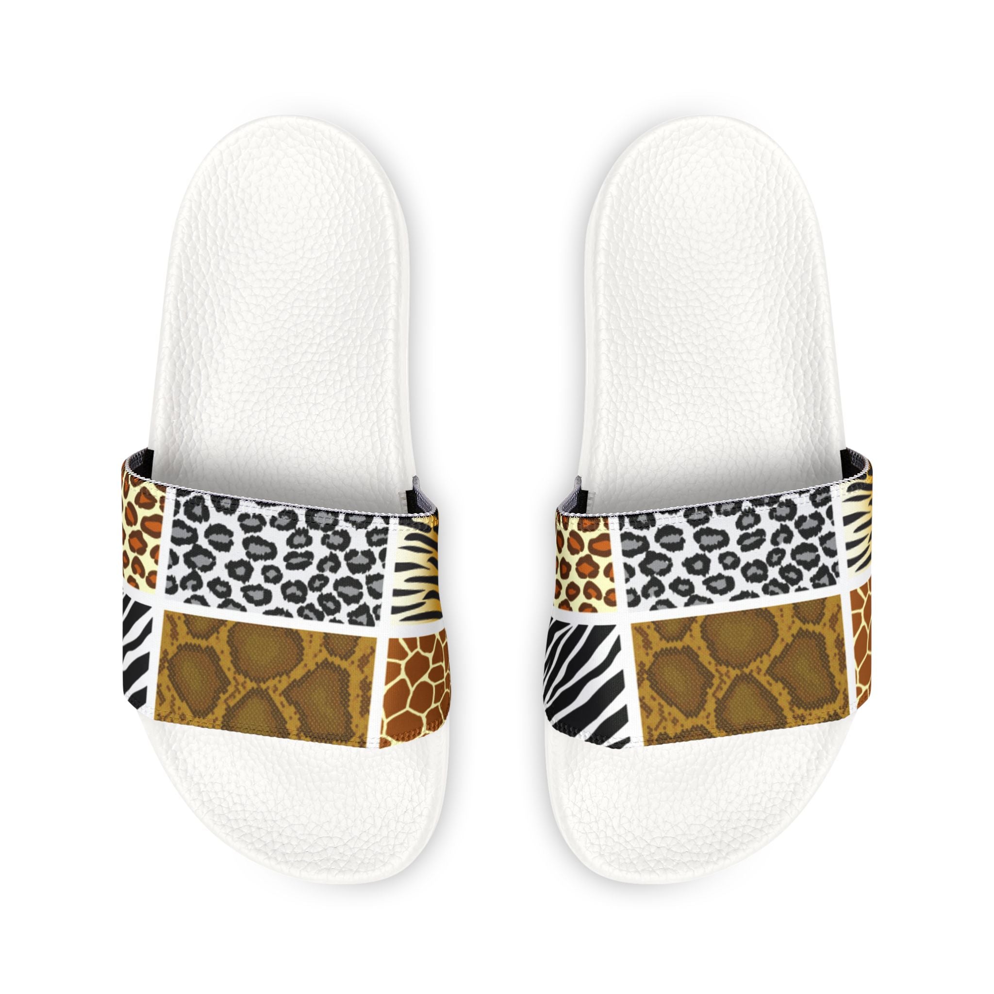 Kids' Wild Animal Print Sandals - Fun & Stylish Removable-Strap Footwear