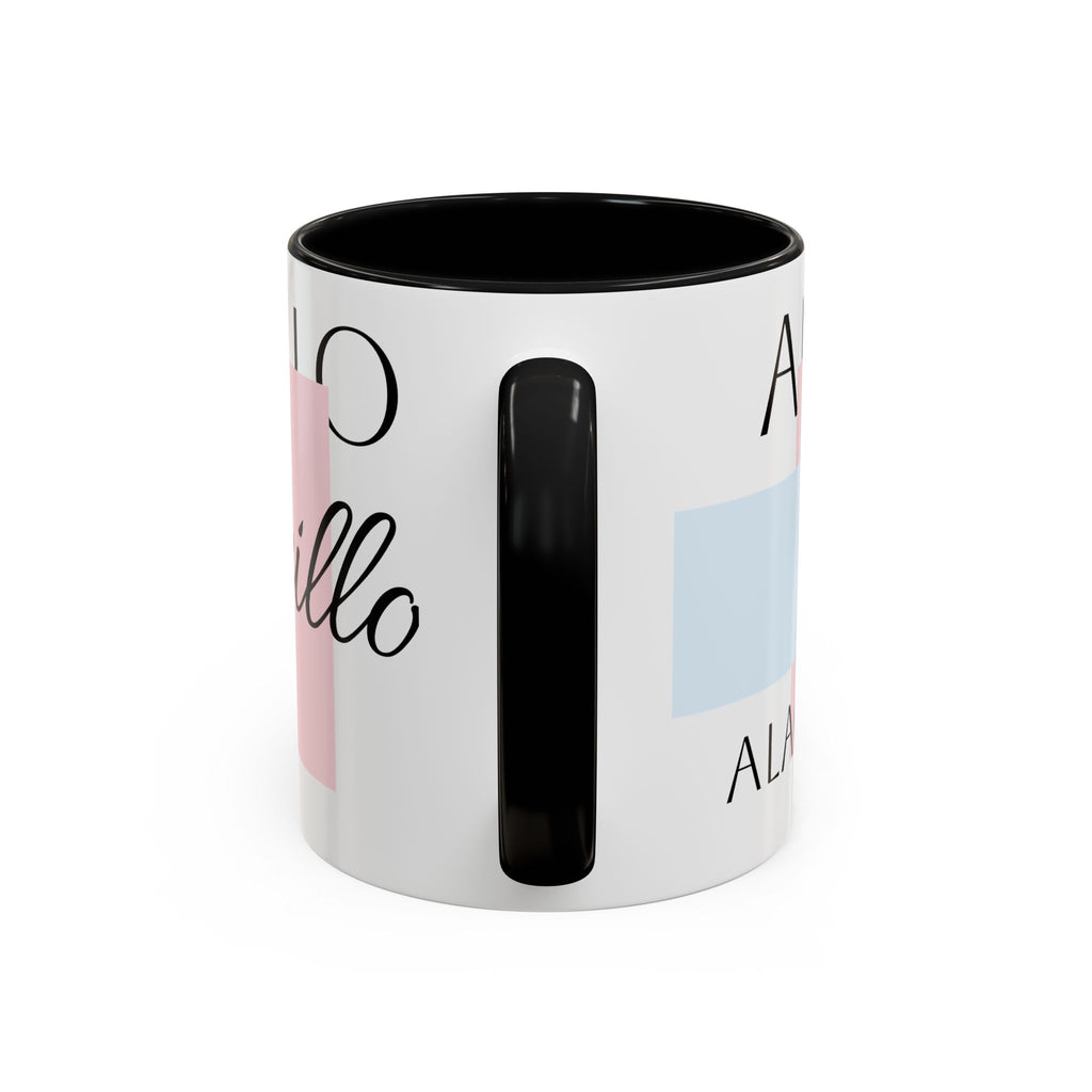 Tasse à café Accent Élégante Alacrancillo - Design Chic pour l'Inspiration Quotidienne