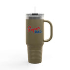 Super Dad Insulated Travel Mug - 40oz, Perfect for Dad's Daily Adventures