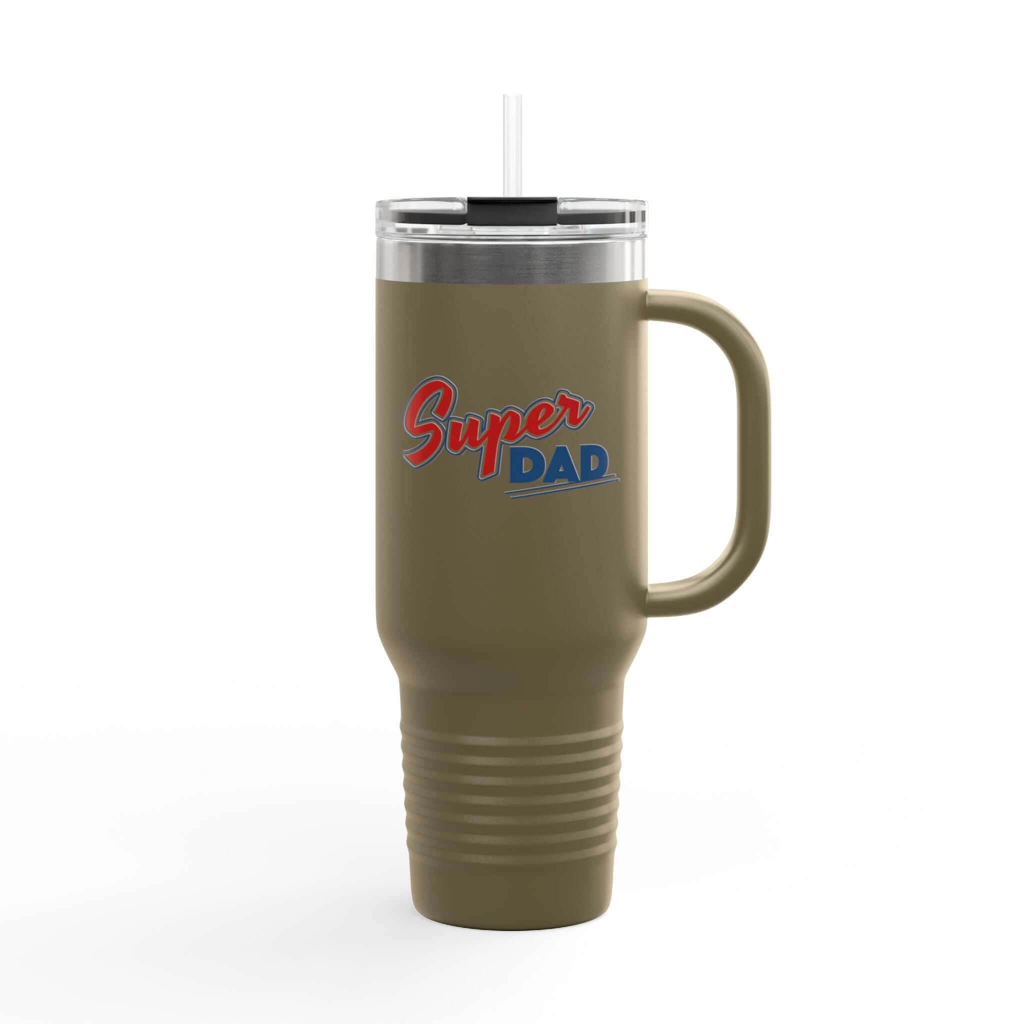 Super Dad Insulated Travel Mug - 40oz, Perfect for Dad's Daily Adventures
