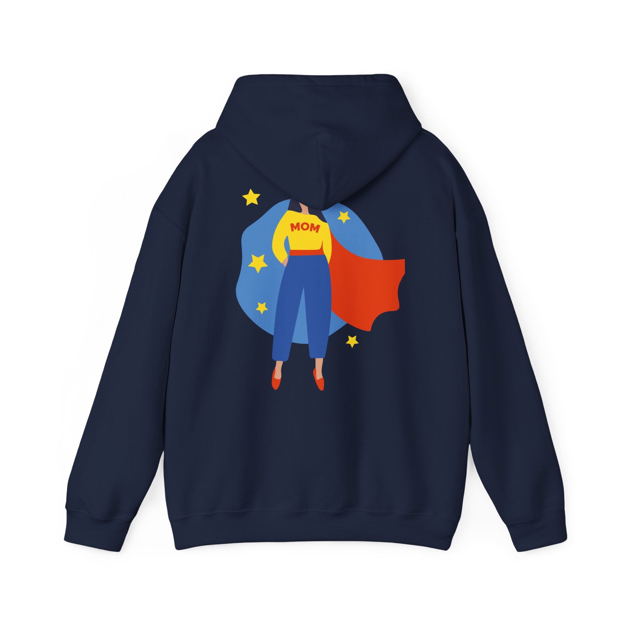 Super Mom Hooded Sweatshirt – Cozy & Stylish Gift for Moms