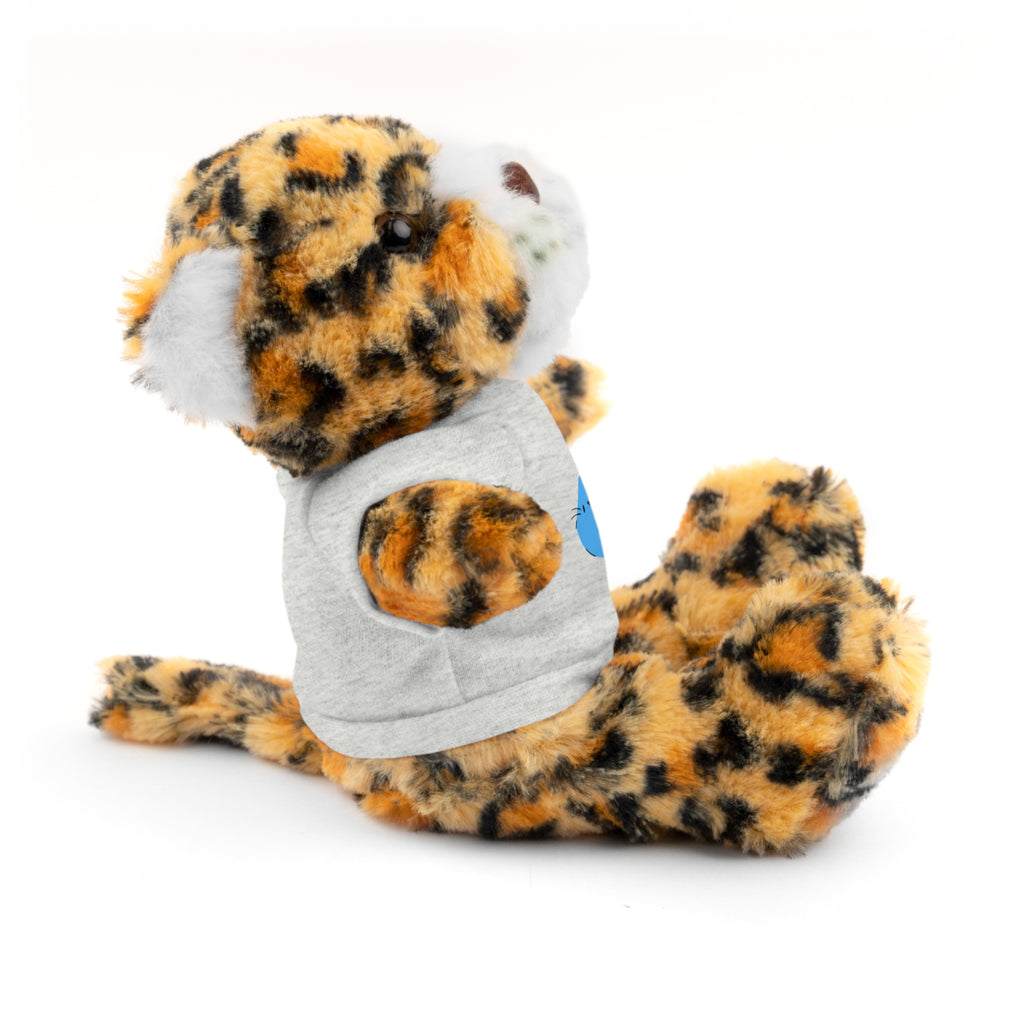 Cute Stuffed Animal with Personalized Tee - Perfect Gift for Kids!
