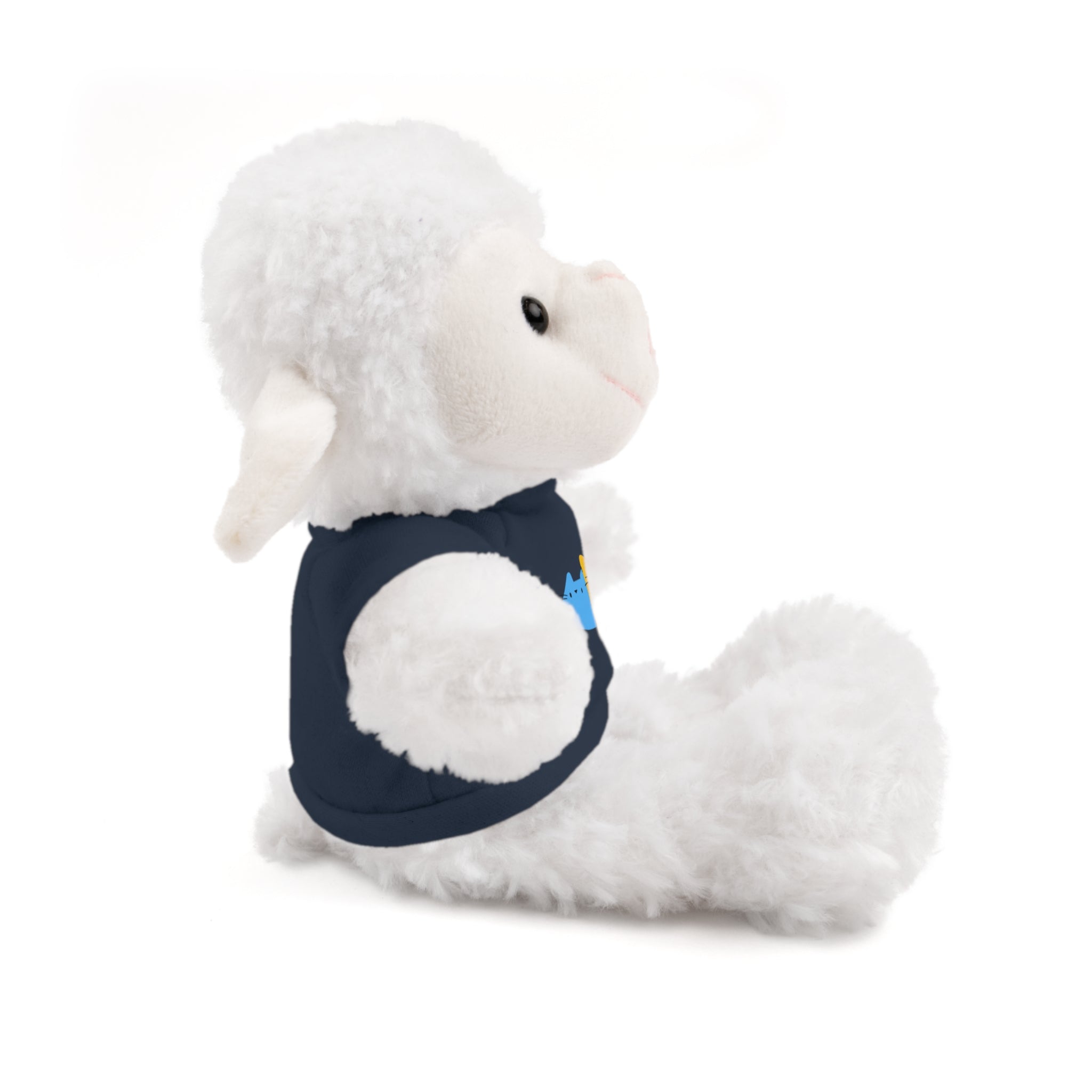 Cute Stuffed Animal with Personalized Tee - Perfect Gift for Kids!