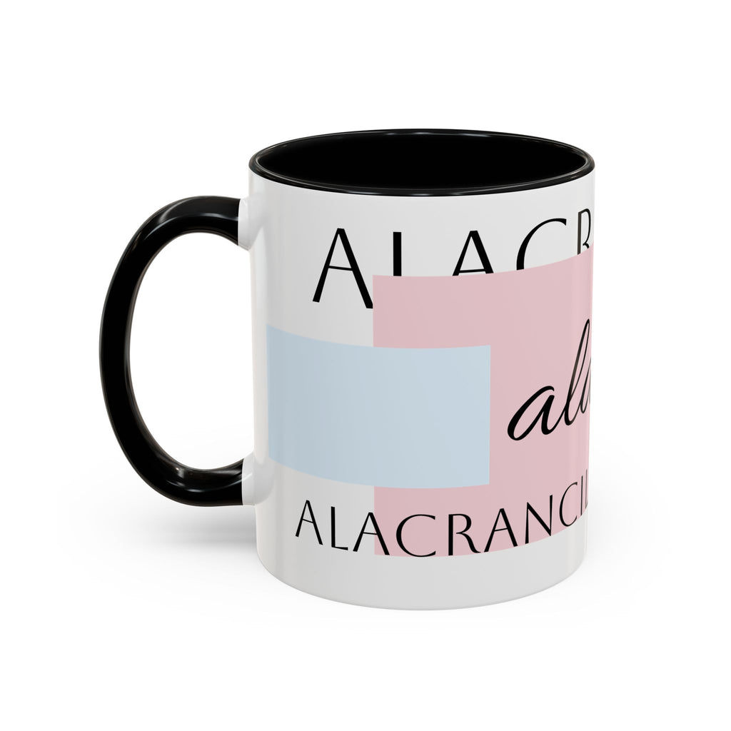 Tasse à café Accent Élégante Alacrancillo - Design Chic pour l'Inspiration Quotidienne