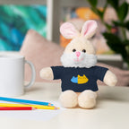 Cute Stuffed Animal with Personalized Tee - Perfect Gift for Kids!