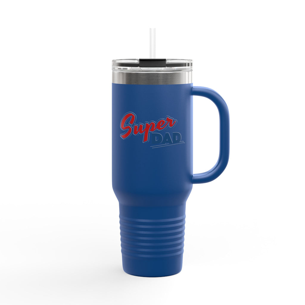 Super Dad Insulated Travel Mug - 40oz, Perfect for Dad's Daily Adventures