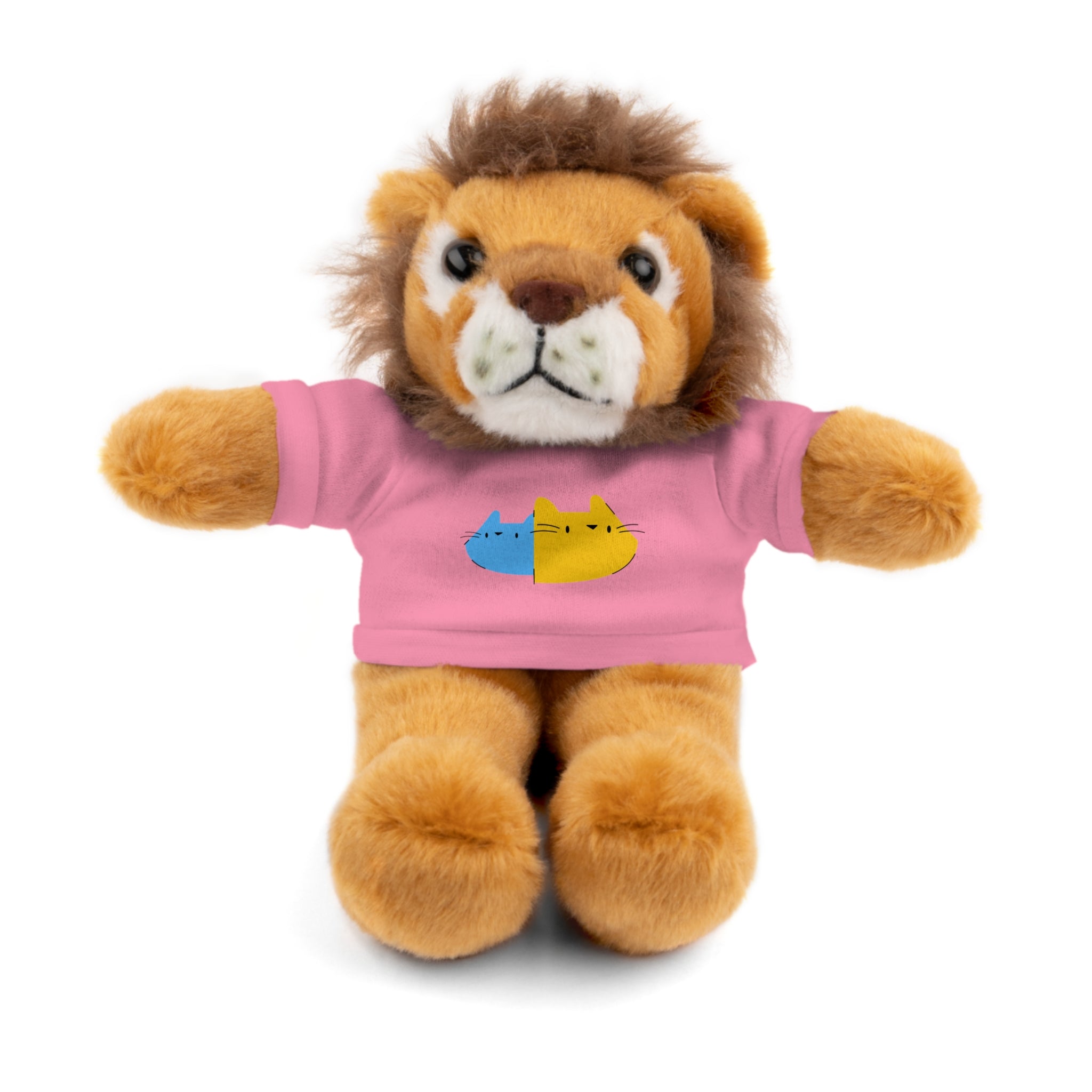 Cute Stuffed Animal with Personalized Tee - Perfect Gift for Kids!