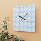 Tropical Palm Tree Acrylic Wall Clock - Modern Home Decor for Beach Lovers