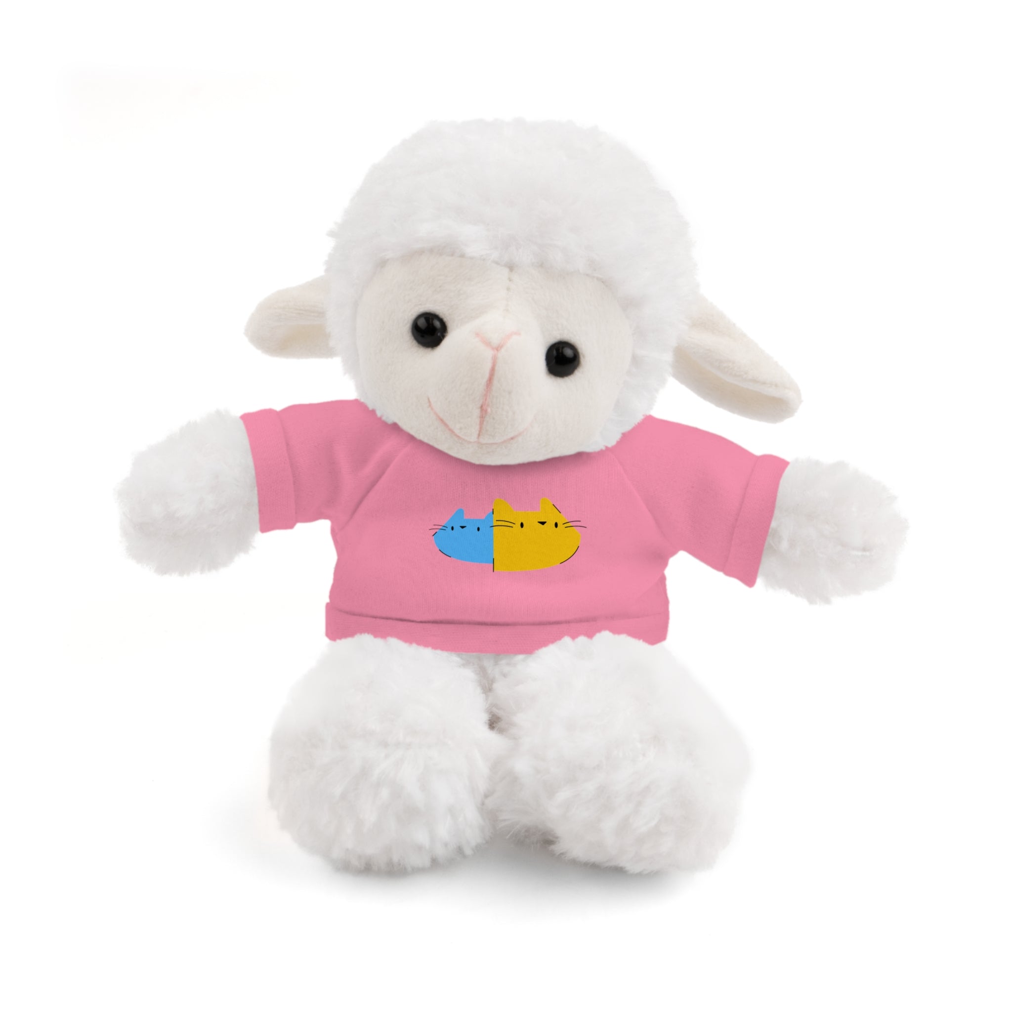 Cute Stuffed Animal with Personalized Tee - Perfect Gift for Kids!