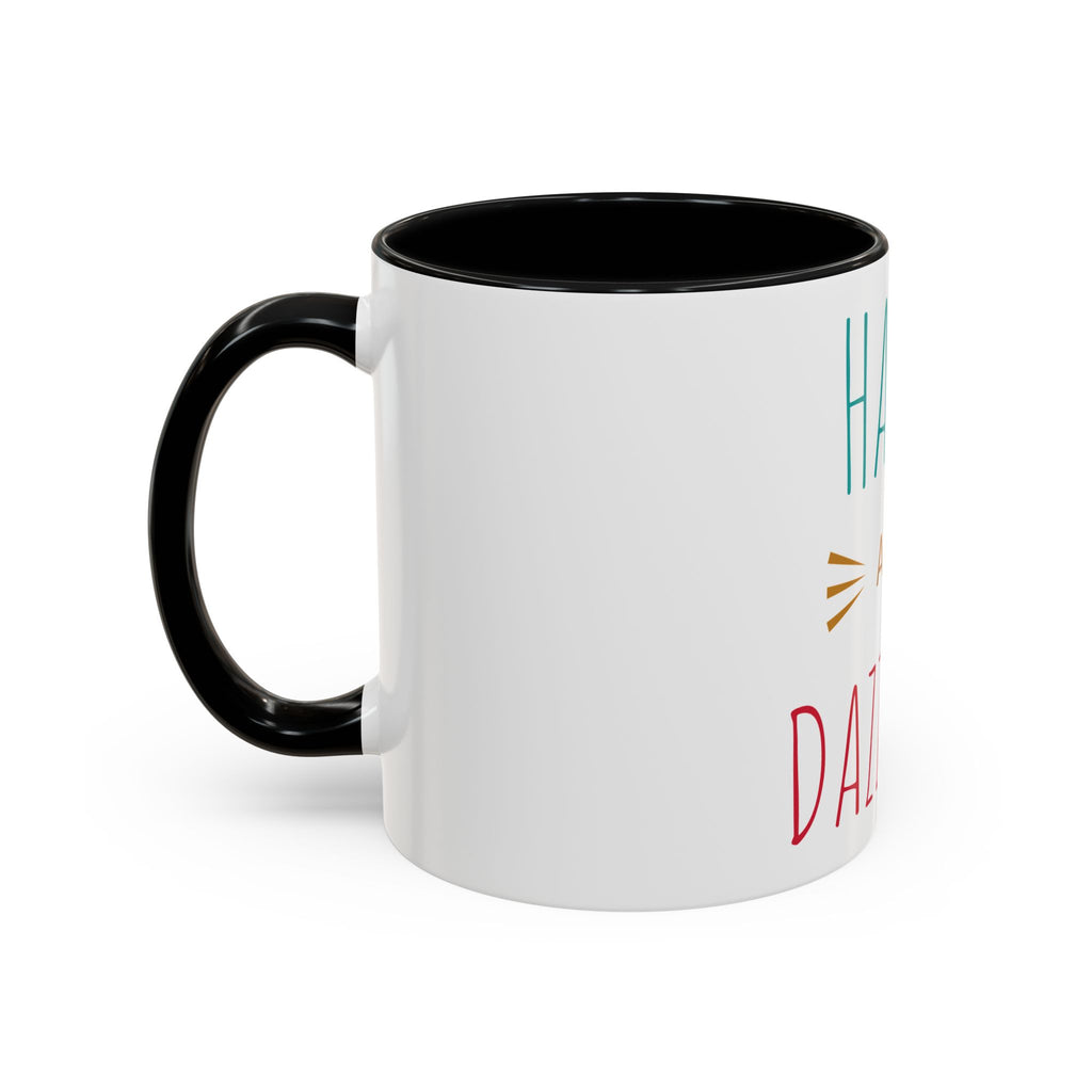 Tasse à café joyeuse éblouissante - Tasse accent de 11 oz et 15 oz pour des matins ensoleillés
