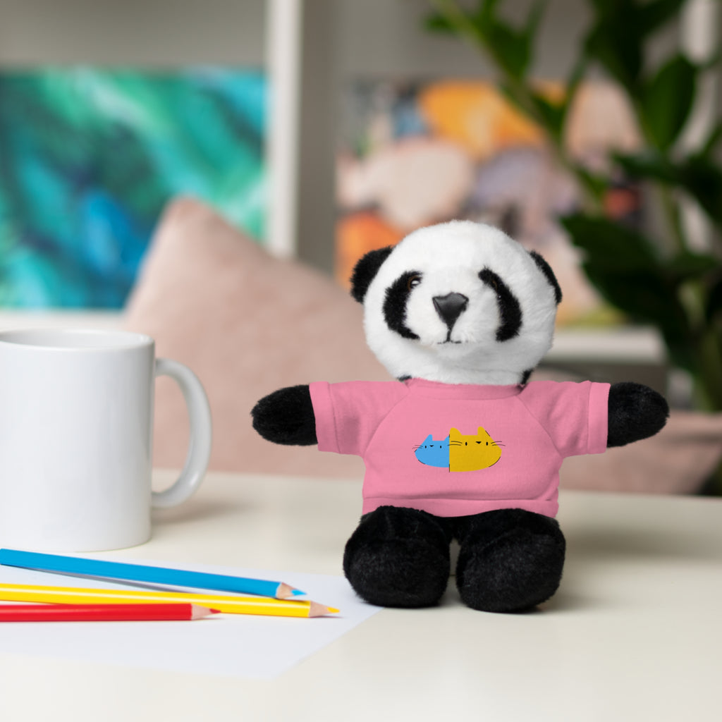 Cute Stuffed Animal with Personalized Tee - Perfect Gift for Kids!