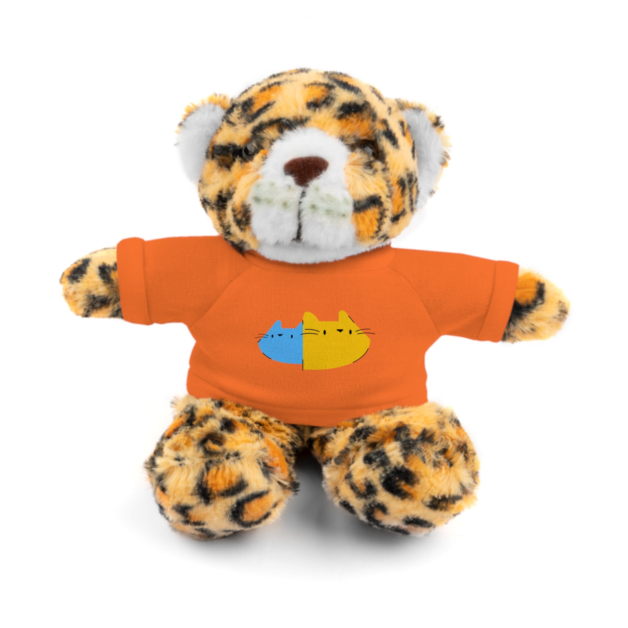 Cute Stuffed Animal with Personalized Tee - Perfect Gift for Kids!