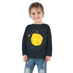 T-shirt à manches longues d'aventurier pour tout-petits - Graphisme de patate mignonne pour enfants.