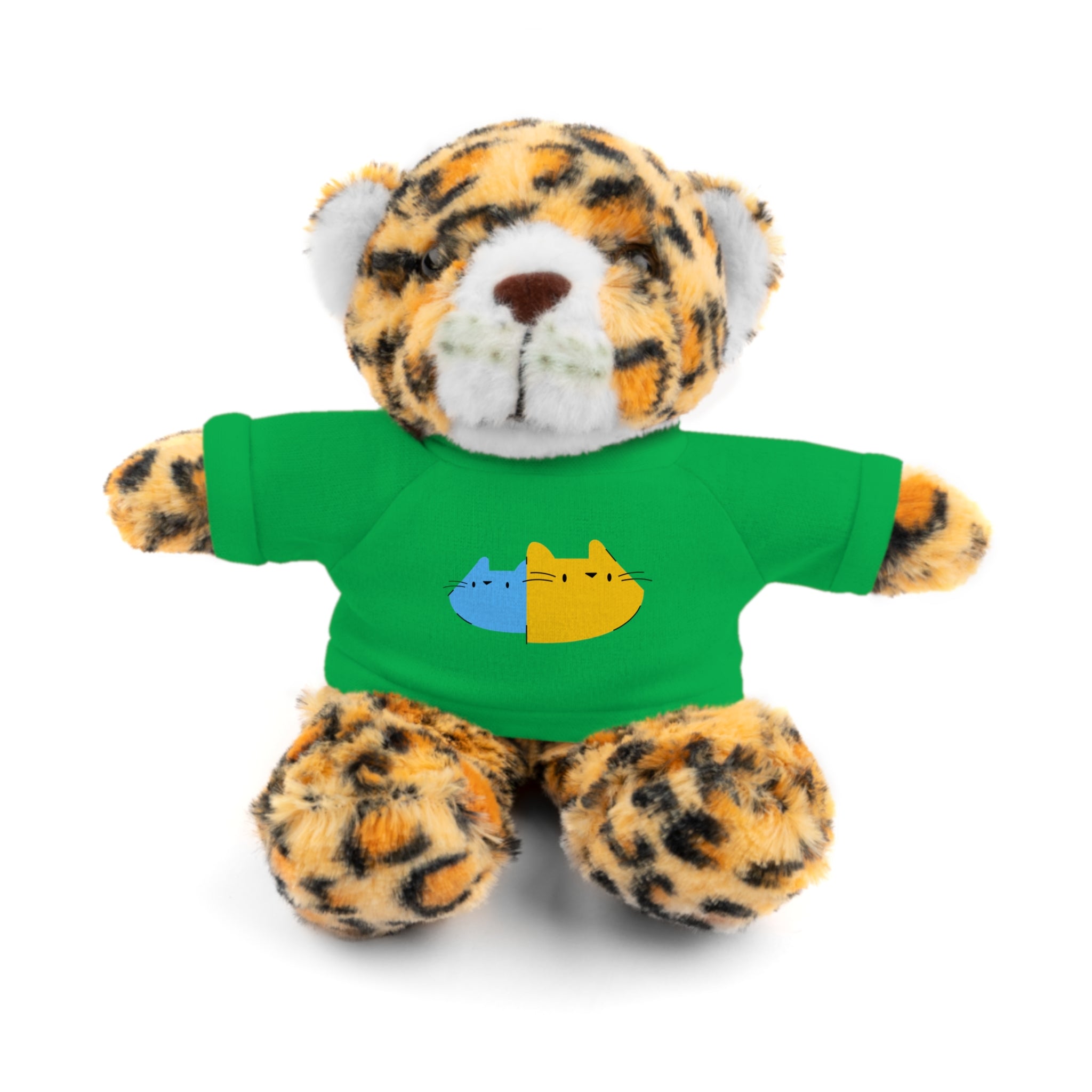 Cute Stuffed Animal with Personalized Tee - Perfect Gift for Kids!