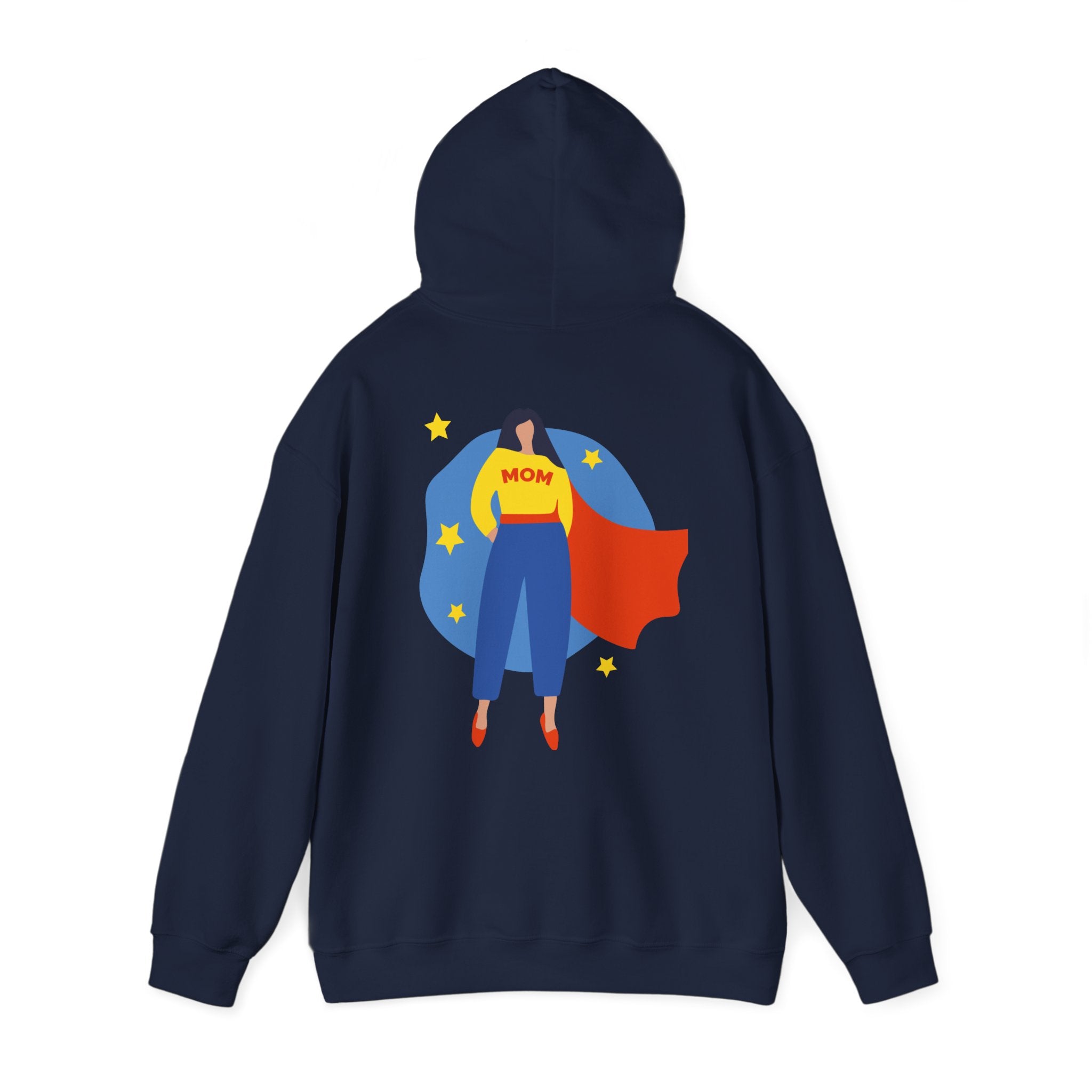 Super Mom Hooded Sweatshirt – Cozy & Stylish Gift for Moms