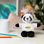 Cute Stuffed Animal with Personalized Tee - Perfect Gift for Kids!
