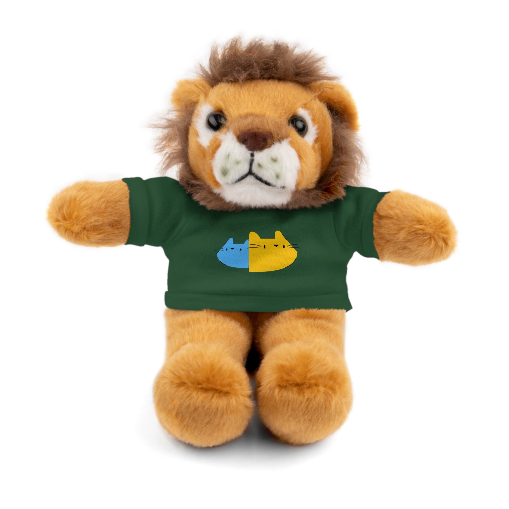 Cute Stuffed Animal with Personalized Tee - Perfect Gift for Kids!